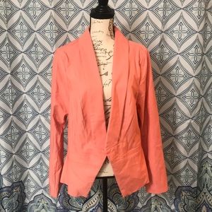 Torrid coral blazer